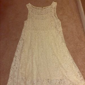 Beautiful ivory Free People day dress